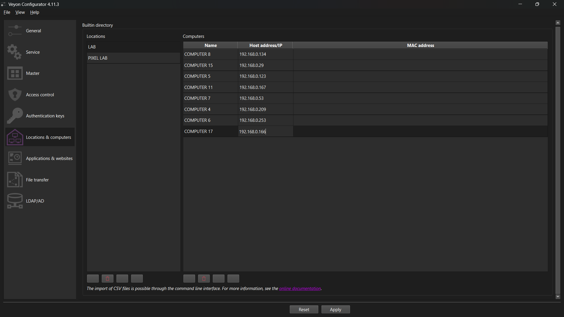 Langkah 23: Assign Recorded IP Address & Click 'Apply'